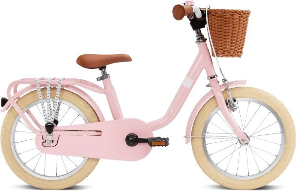 Puky Kinderfahrrad Mit Lenkerkorb Steel Classic 16 Retro Rose 3 Puky Kinderfahrrad Mit Lenkerkorb Steel Classic 16 Retro Rose