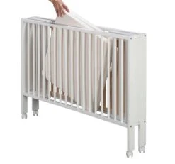 TiSsi Faltbett Aus Massiv Buche Weiß Liegefläche 60 X 120 Cm Inklusive Matratze 5 TiSsi Faltbett Aus Massiv Buche Weiß Liegefläche 60 X 120 Cm Inklusive Matratze -Kinder Geschäft 02 035 1