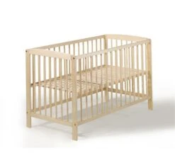 Schardt Felix Kinderbett Kiefer Natur 60x120 Cm 4 Seiten Gestäbt