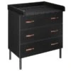 Schardt Melody Black Wickelkommode Dekor Schwarz / Massivholz Buche Schwarz Lackiert -Kinder Geschäft 05 242 63 98 melody black wickelkommode mit wickelaufsatz 8tfqppwoqrzyiukf
