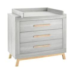 Schardt Miami Grey Wickelkommode 3 Schübe Suomi Pinie/Buche Massiv - Inkl. Wickelaufsatz -Kinder Geschäft 05 795 77 03 miami grey wickelkommode 3