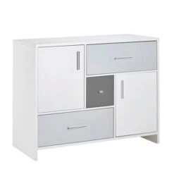 Schardt Candy Grey Wickelkommode Weiß/seidengrau/platingrau - Inkl. Wickelaufsatz -Kinder Geschäft 05 850 24 00 candy grey wickelkommode ohne ansatz 3