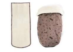 Croozer Babysitz Winter-Set Red Patterned Passend Für Croozer Babysitze