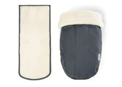 Croozer Babysitz Winter-Set Graphite Blue Passend Für Croozer Babysitze