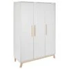 Schardt Venice Grey Kleiderschrank 3T Dekor Seidengrau / Massivholz Buche Geölt -Kinder Geschäft 06 231 95 03 venice grey schrank 3 tueren v2mhjozxhiwiwazu