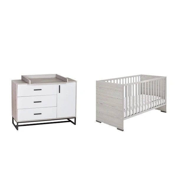 Schardt Pixie Grey Sparset Inkl. Umbauseiten Babybett & Wickelkommode - Toppreis 3 Schardt Pixie Grey Sparset Inkl. Umbauseiten Babybett & Wickelkommode - Toppreis