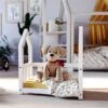 Nature Kid Lilly Puppenbett Weiß Aus Massiver Kiefer -Kinder Geschäft 100113 salerno puppenbett ambiente white axr0kjs6xepvqlat