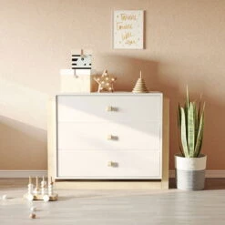 Nature Kid Babyzimmer Set Lisa 2-türig 4-teilig -Kinder Geschäft 100259 kommode lisa ambiente 1 1 1 1