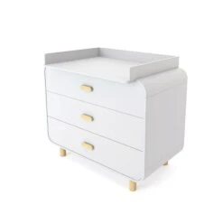 Nature Kid Babyzimmer Set Katja 2-türig 3-teilig -Kinder Geschäft 100266 100267 kommode katja whiteroom02 1500x1500 1