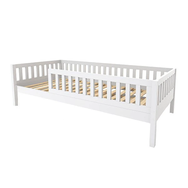 Nature Kid Lilly Einzelbett Weiß 90x200 Cm 3 Nature Kid Lilly Einzelbett Weiß 90x200 Cm