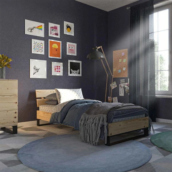 Nature Kid Nico Einzelbett Natur 90 X 200 Cm 5 Nature Kid Nico Einzelbett Natur 90 X 200 Cm – Bild 3