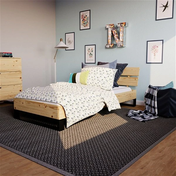 Nature Kid Nico Einzelbett Natur 90 X 200 Cm 3 Nature Kid Nico Einzelbett Natur 90 X 200 Cm