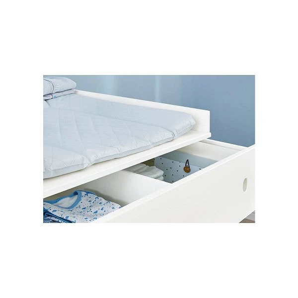 Pinolino Skadi Sparset Breit Kinderbett & Wickelkommode - Kiefer Massiv 7 Pinolino Skadi Sparset Breit Kinderbett & Wickelkommode - Kiefer Massiv – Bild 5