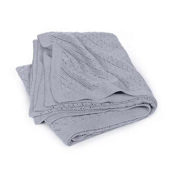 Moonboon Baby Strickdecke, Diamant Muster Ocean 3 Moonboon Baby Strickdecke, Diamant Muster Ocean