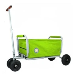 Beachtrekker LiFe Bollerwagen Grün Stabil Und Leicht Inkl. Feststellbremse