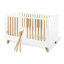 Pinolino Pan Sparset Extrabreit Inkl. Wandregal Kinderbett & Wickelkommode -Kinder Geschäft 113420 7 1 1