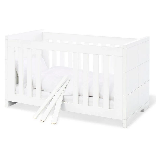 Pinolino Polar Sparset Breit Inkl. Wandregal Kinderbett & Wickelkommode 4 Pinolino Polar Sparset Breit Inkl. Wandregal Kinderbett & Wickelkommode – Bild 2