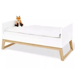 Pinolino Bridge Sparset Extrabreit Inkl. Wandregal Kinderbett & Wickelkommode -Kinder Geschäft 113466 03 2 1 1