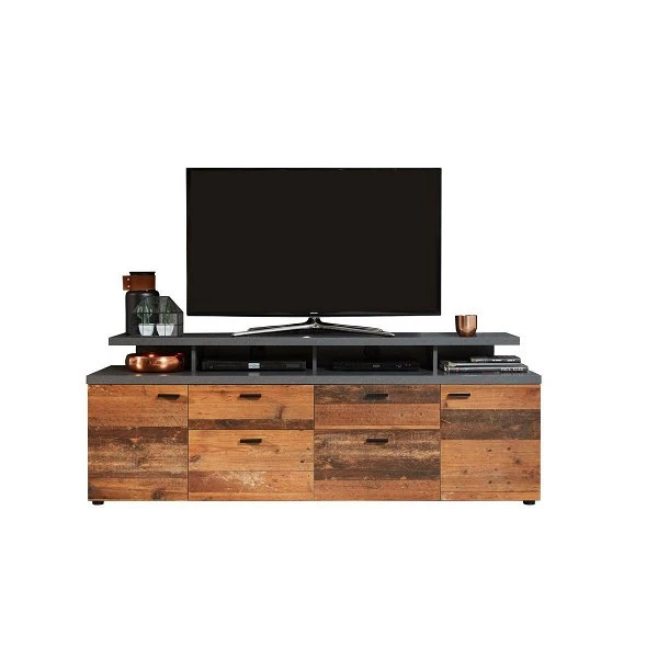 Trendteam Mood TV-Lowboard Old Wood / Matera 3 Trendteam Mood TV-Lowboard Old Wood / Matera