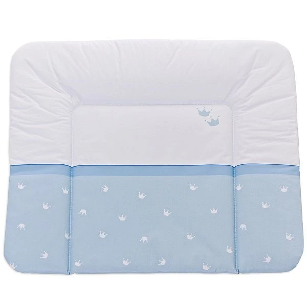 Träumeland Wickelauflage Krone Blau 75 X 85 Cm 3 Träumeland Wickelauflage Krone Blau 75 X 85 Cm