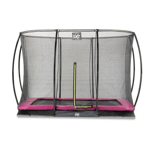 EXIT TOYS EXIT Silhouette Bodentrampolin 214x305 Cm, Rosa Inkl. Sicherheitsnetz 3 EXIT TOYS EXIT Silhouette Bodentrampolin 214x305 Cm, Rosa Inkl. Sicherheitsnetz