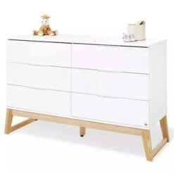 Pinolino Bridge Sparset Extrabreit Inkl. Wandregal Kinderbett & Wickelkommode -Kinder Geschäft 133466x 02 2 1