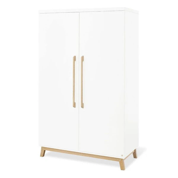 Pinolino Riva Kinderzimmer Extrabreit 2türig Inkl. Wandregal Edelmatt Weiß/Esche Klar Lackiert 7 Pinolino Riva Kinderzimmer Extrabreit 2türig Inkl. Wandregal Edelmatt Weiß/Esche Klar Lackiert – Bild 5