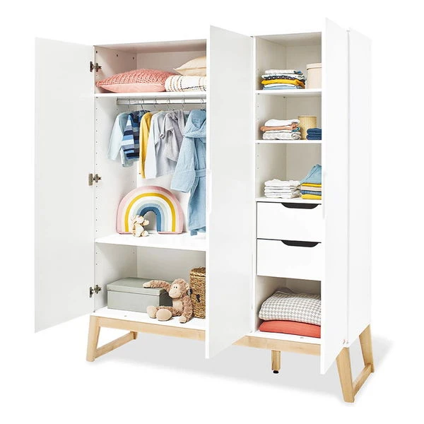 Pinolino Bridge Kinderzimmer Breit - 2T Weiß/Esche Klar Lackiert 9 Pinolino Bridge Kinderzimmer Breit - 2T Weiß/Esche Klar Lackiert – Bild 7