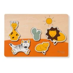Hauck Puzzle N Fit Holzpuzzle Safari