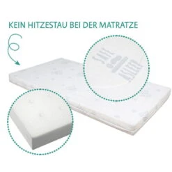 Roba Room Bed Safe Asleep® Sternenzauber - Natur Inkl. Nestchen Air, Matratze & Schlafsack Easy Air -Kinder Geschäft 16600 51nlv209 roombed det 06 3