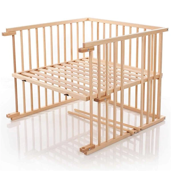 Babybay Maxi Umbausatz Zum Kinderbett Natur Lackiert 4 Babybay Maxi Umbausatz Zum Kinderbett Natur Lackiert – Bild 2