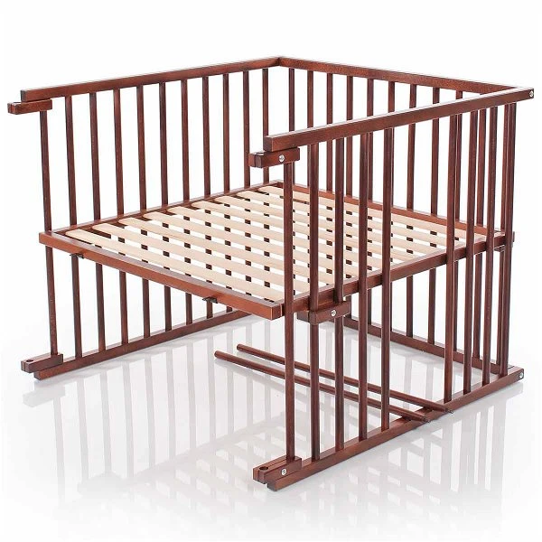 Babybay Maxi Umbausatz Zum Kinderbett Colonial Braun Lackiert 4 Babybay Maxi Umbausatz Zum Kinderbett Colonial Braun Lackiert – Bild 2