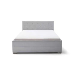 Meise Möbel Chicago Polsterbett Hellgrau 180 X 200 Cm Mit Chromfüßen 10 Meise Möbel Chicago Polsterbett Hellgrau 180 X 200 Cm Mit Chromfüßen -Kinder Geschäft 1931 20 fein