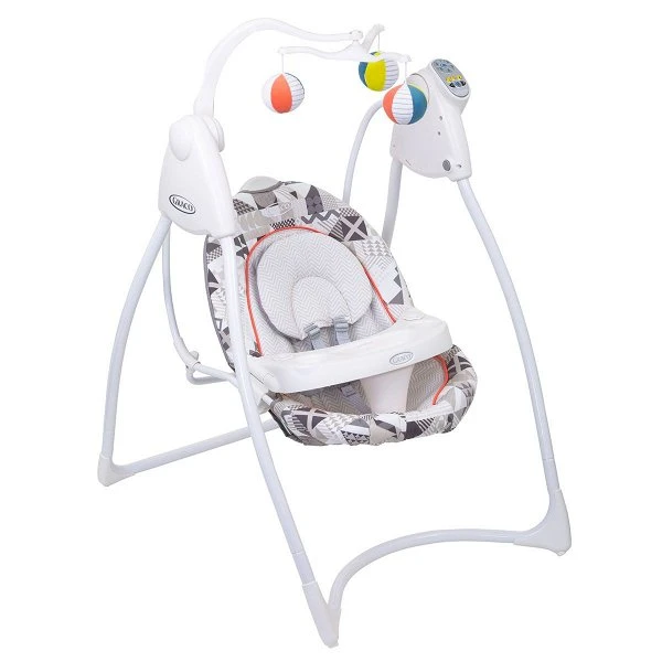 Graco Lovin Hug Schaukel Patchwork Grey 10 Musikvarianten Und 5 Naturgeräusche 3 Graco Lovin Hug Schaukel Patchwork Grey 10 Musikvarianten Und 5 Naturgeräusche