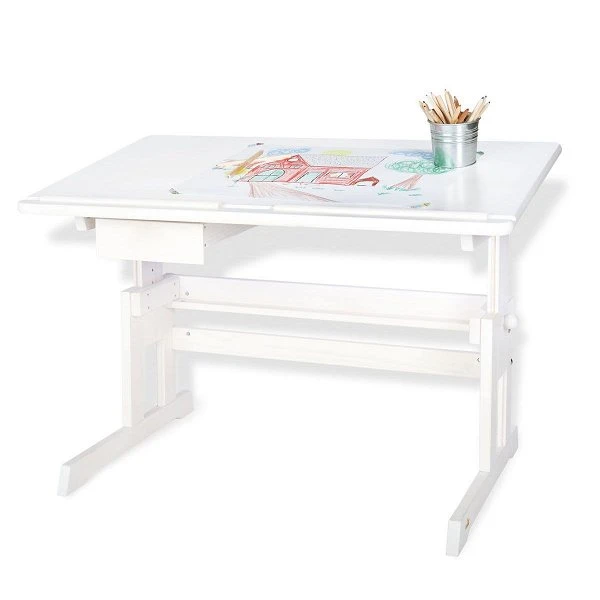 Pinolino Lena Kinderschreibtisch Weiß Lasiert 1 Schubkasten | Toppreis 3 Pinolino Lena Kinderschreibtisch Weiß Lasiert 1 Schubkasten | Toppreis