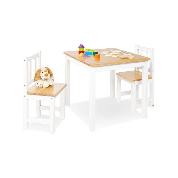 Pinolino Kindersitzgruppe Fenna, 3-tlg. Kindersitzmöbel - 2 Stühle & 1 Tisch 3 Pinolino Kindersitzgruppe Fenna, 3-tlg. Kindersitzmöbel - 2 Stühle & 1 Tisch
