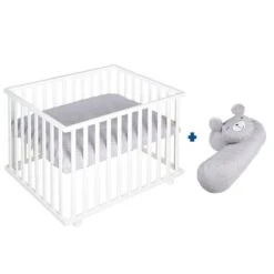 Roba Laufgitter Roba Style Weiß Inkl. Bettschlange, 75x100 Cm