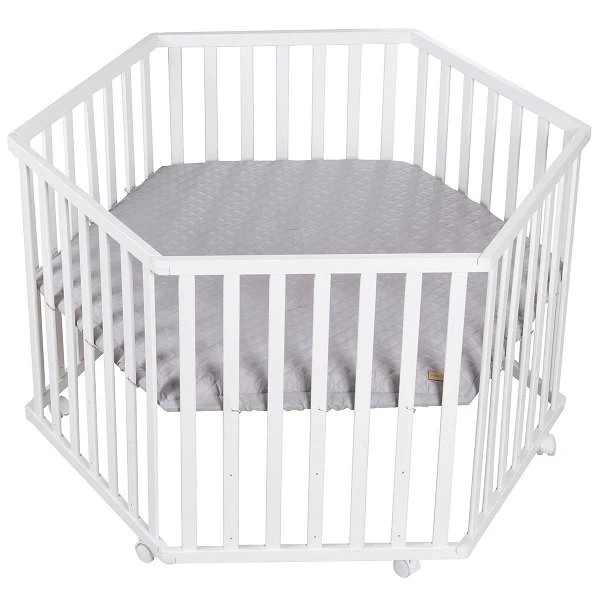 Roba Laufgitter Roba Style Grau Weiß, 6-eckig 3 Roba Laufgitter Roba Style Grau Weiß, 6-eckig