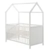 Roba Hausbett 70x140 Cm Weiß Umbaubar Zum Juniorbett 2 Roba Hausbett 70x140 Cm Weiß Umbaubar Zum Juniorbett -Kinder Geschäft 203121wefs hausbett70x140 f 02