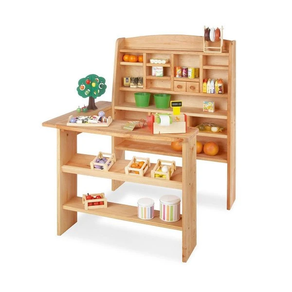 Pinolino Kaufladen Emma Erle Massiv, Unbehandelt 3 Pinolino Kaufladen Emma Erle Massiv, Unbehandelt