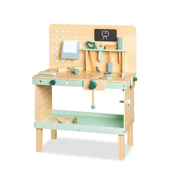 Pinolino Werkbank Jupp Linde Massiv/MDF, Klar Und Bunt Lackiert 3 Pinolino Werkbank Jupp Linde Massiv/MDF, Klar Und Bunt Lackiert