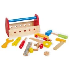 Pinolino Werkzeugwagen Kalle, Blau Linde Und MDF, Klar Und Bunt Lackiert 9 Pinolino Werkzeugwagen Kalle, Blau Linde Und MDF, Klar Und Bunt Lackiert -Kinder Geschäft 228407 1