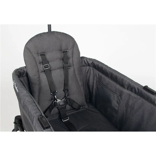 Pinolino Sitz Für Klappbollerwagen Cruiser Anthrazit Meliert | Praktischer Zweitsitz 3 Pinolino Sitz Für Klappbollerwagen Cruiser Anthrazit Meliert | Praktischer Zweitsitz