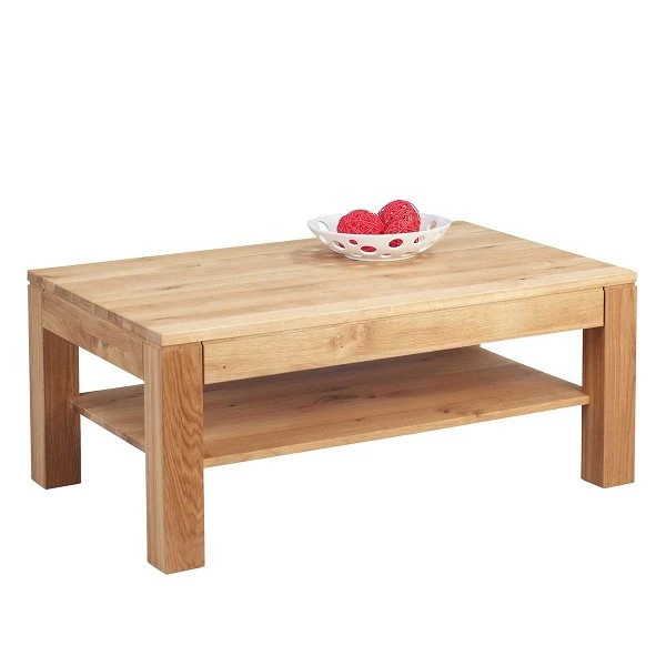 HomeTrends4You Couchtisch Björn Wildeiche Massiv Mit Schublade 3 HomeTrends4You Couchtisch Björn Wildeiche Massiv Mit Schublade