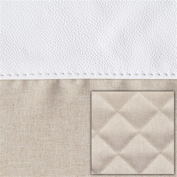 HESBA Condor Coupe Kinderwagen Außen 261 Innen 180 Teilleder - Räder Weiß 30 Cm, Griff Weiß 4 HESBA Condor Coupe Kinderwagen Außen 261 Innen 180 Teilleder - Räder Weiß 30 Cm, Griff Weiß – Bild 2