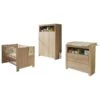 Trendteam Olivia Babyzimmer 3-türiger Schrank Eiche Sägerau 1 Trendteam Olivia Babyzimmer 3-türiger Schrank Eiche Sägerau -Kinder Geschäft 26911