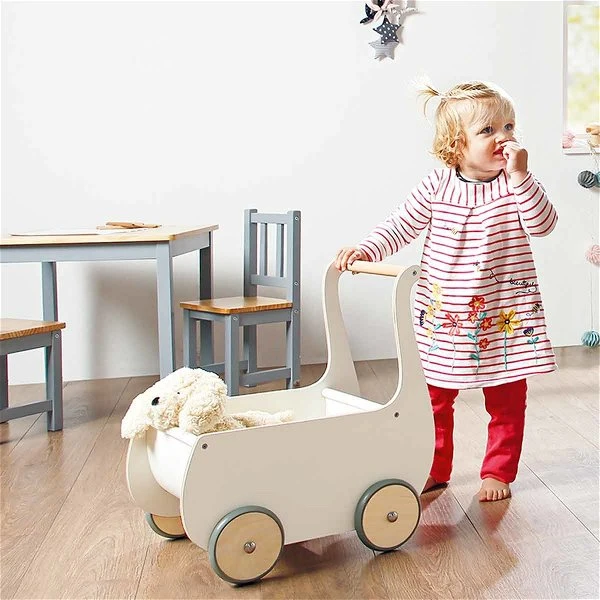 Pinolino Puppenwagen Mette Weiß Mit Bremssystem Zum Toppreis 4 Pinolino Puppenwagen Mette Weiß Mit Bremssystem Zum Toppreis – Bild 2