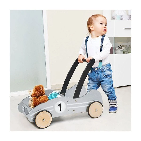 Pinolino Lauflernwagen Kimi Silber Birke Massiv - Zum Toppreis 4 Pinolino Lauflernwagen Kimi Silber Birke Massiv - Zum Toppreis – Bild 2