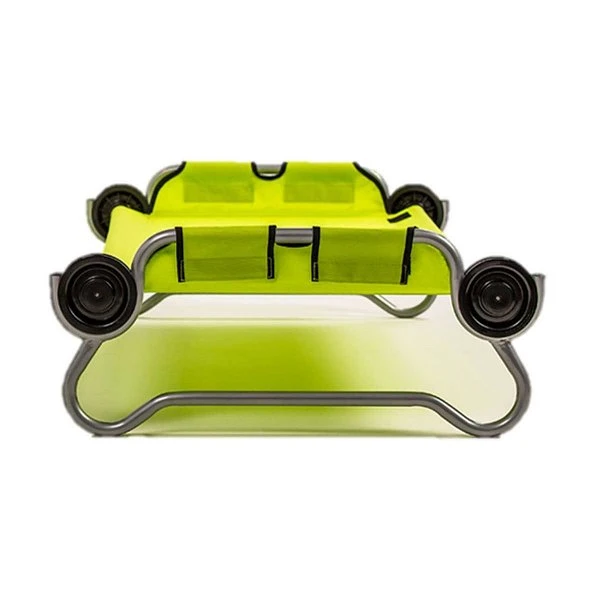 Kid-O-Bed Einzelbett Grün Mit Rundem Rahmen Das Campingbett Von Disc-O-Bed 4 Kid-O-Bed Einzelbett Grün Mit Rundem Rahmen Das Campingbett Von Disc-O-Bed – Bild 2