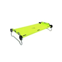 Kid-O-Bed Einzelbett Grün Mit Rundem Rahmen Das Campingbett Von Disc-O-Bed